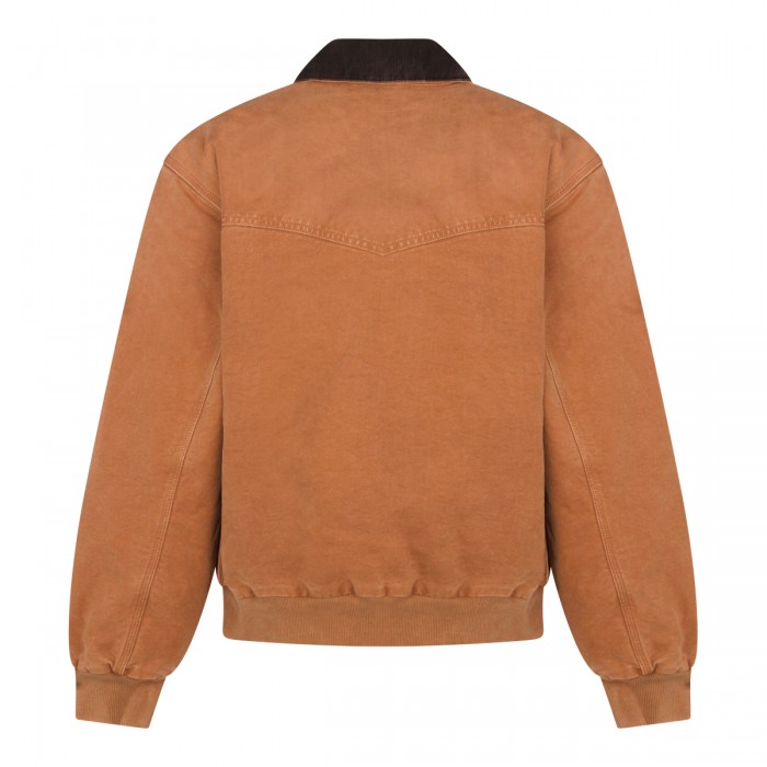 CAMEL COTTON CASUAL JACKET 2