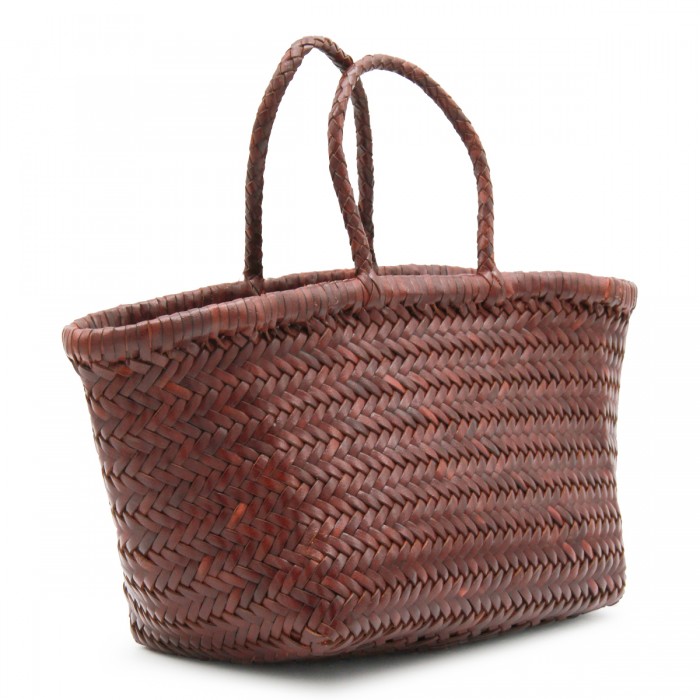 DARK BROWN LEATHER BAMBOO... 2