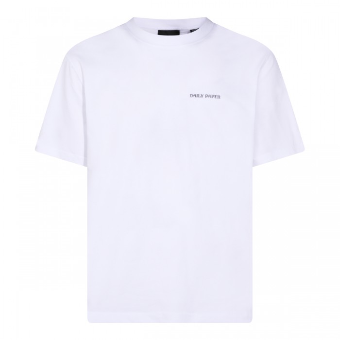 WHITE COTTON T-SHIRT