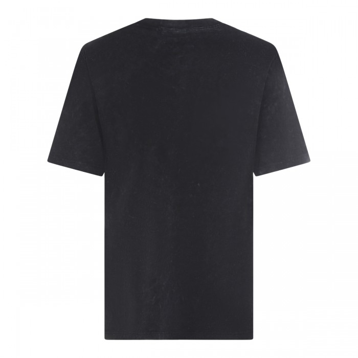 BLACK COTTON T-SHIRT 2
