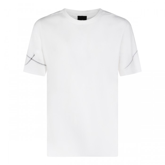 WHITE COTTON T-SHIRT