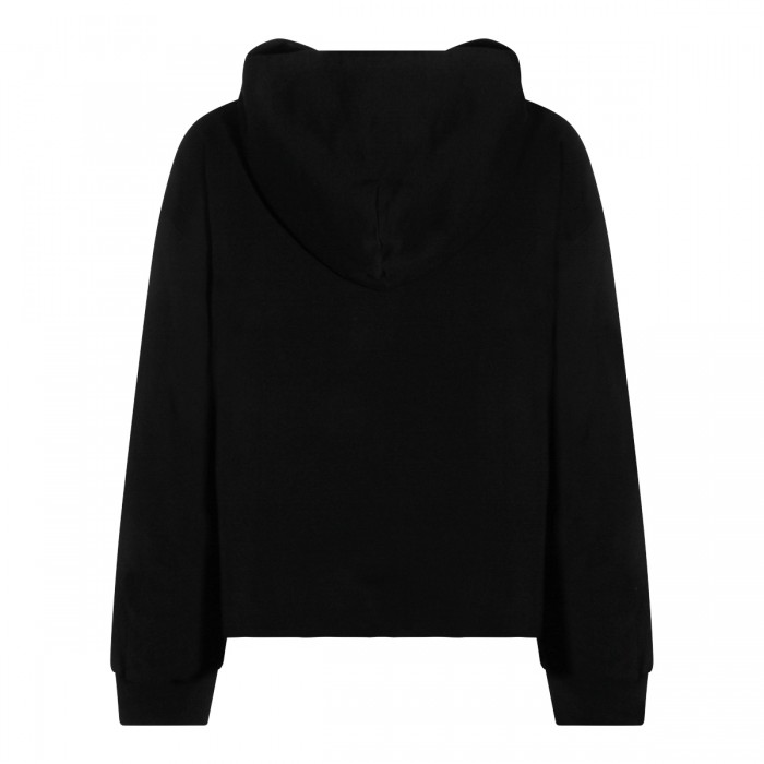 BLACK COTTON SWEATSHIRT 2