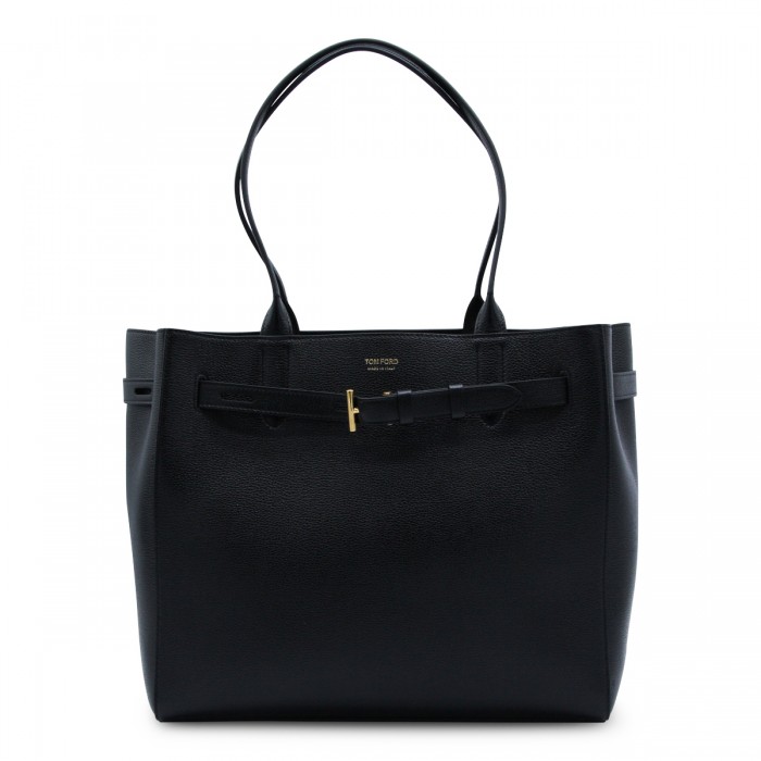 BLACK LEATHER AUDREY MEDIUM...