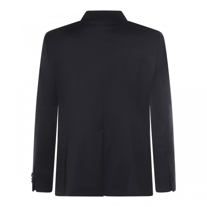 BLACK COTTON BLAZER 2