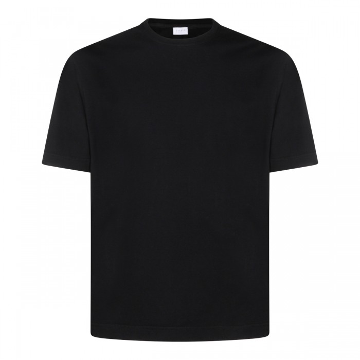 BLACK COTTON T-SHIRT