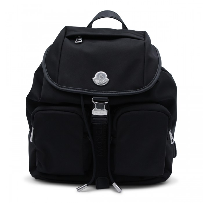 BLACK NEW TRICK NYLON BACKPACK