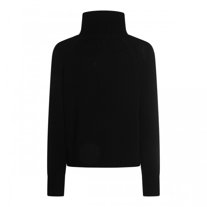 BLACK WOOL KNITWEAR 2