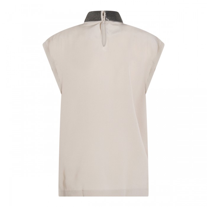 BEIGE SILK TOP 2