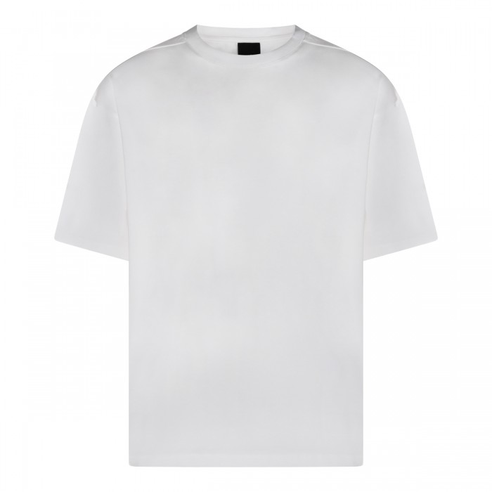 WHITE COTTON T-SHIRT