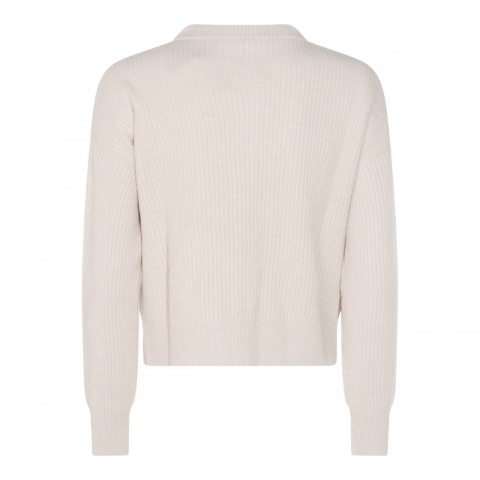 WHITE WOOL KNITWEAR 2