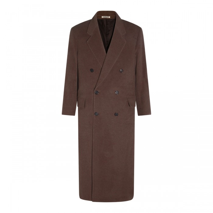 BROWN WOOL COAT