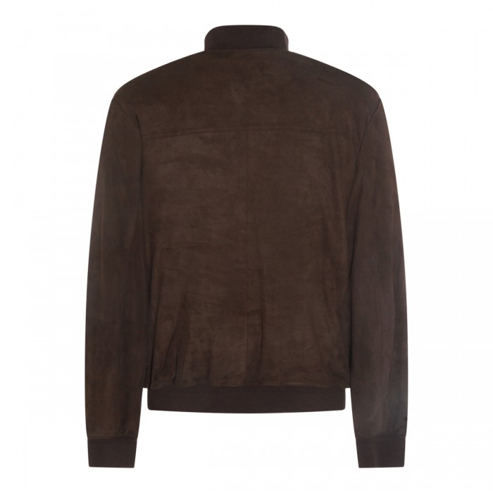 BROWN LEATHER JACKET 2