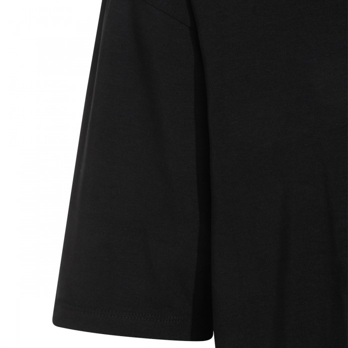 BLACK COTTON T-SHIRT 2