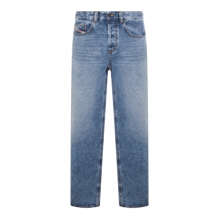 BLUE COTTON DENIM JEANS