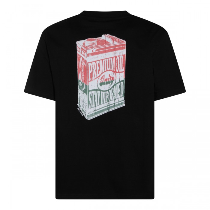 BLACK COTTON T-SHIRT 2