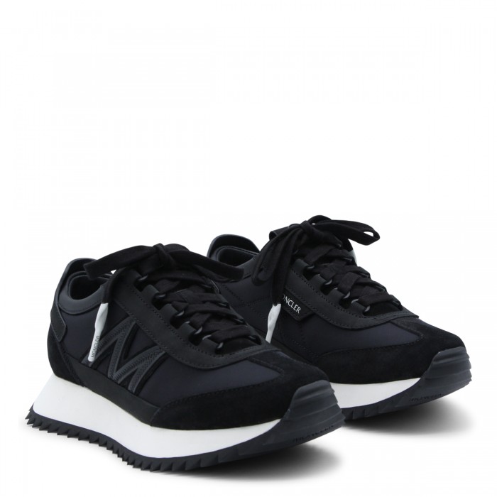 BLACK LOGO SNEAKERS 2