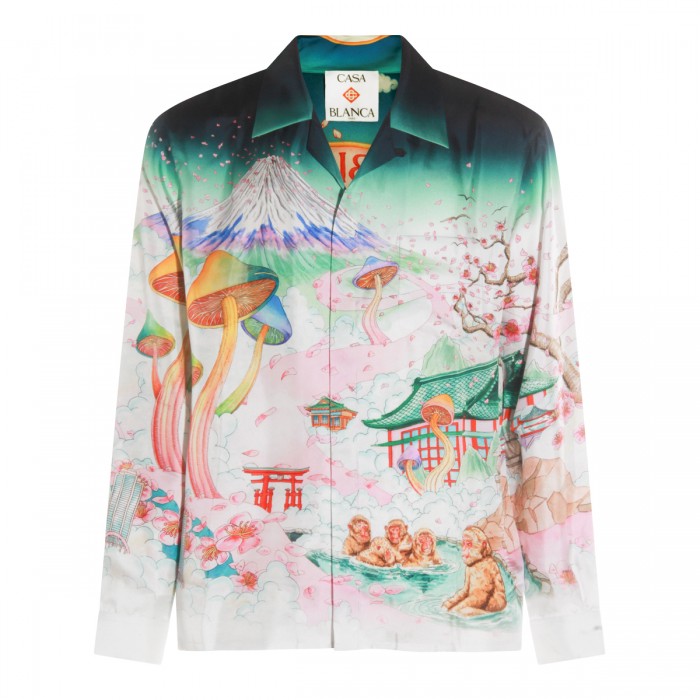 MULTICOLOR SILK SHIRT