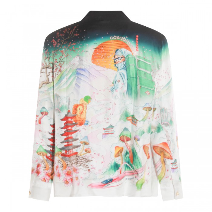 MULTICOLOR SILK SHIRT 2