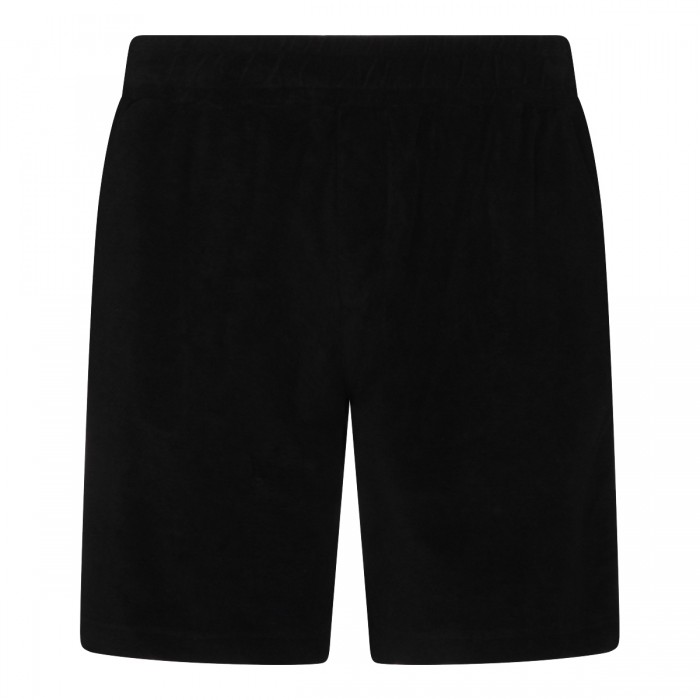 BLACK COTTON SHORTS