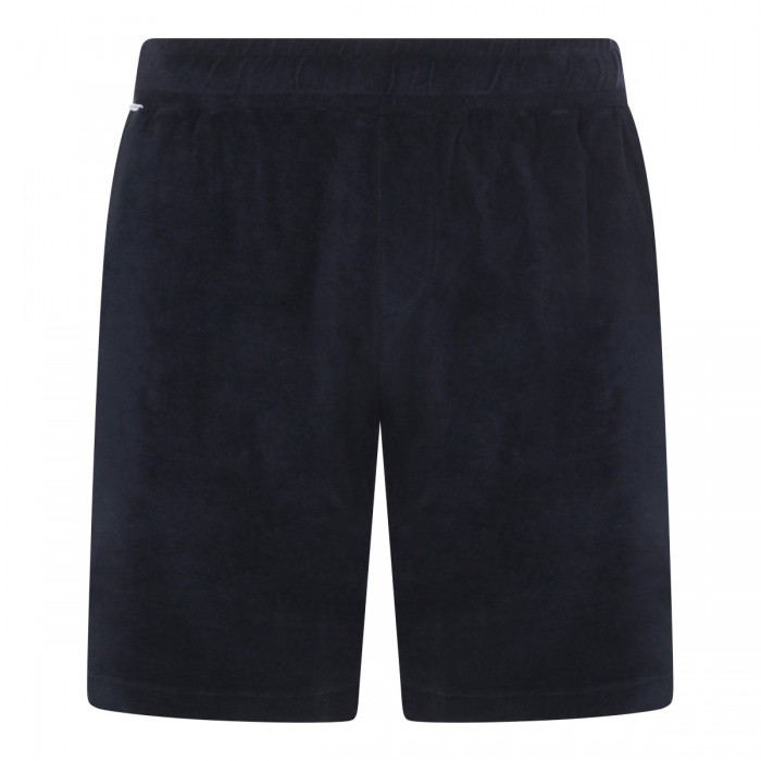 NAVY COTTON SHORTS