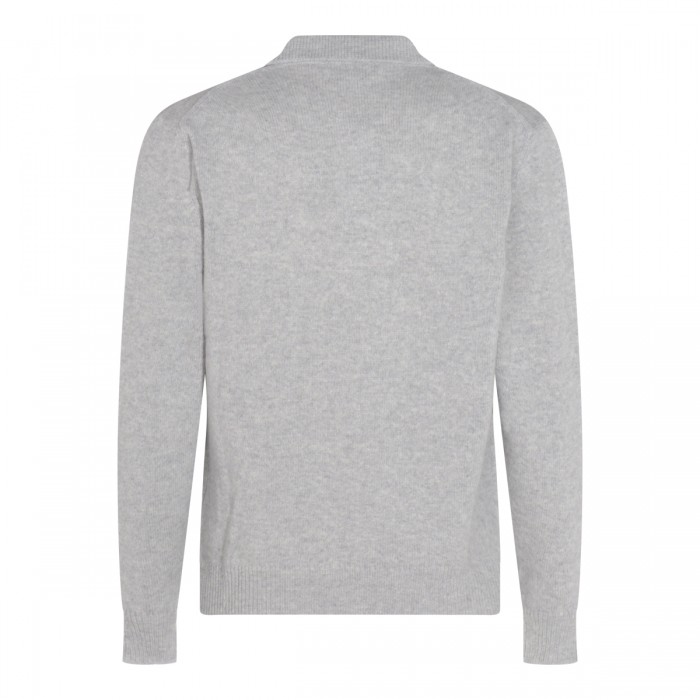 GREY WOOL KNITWEAR 2