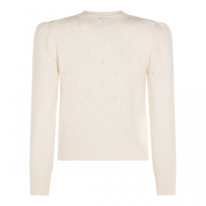 WHITE WOOL KNITWEAR 2