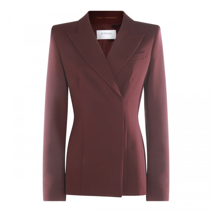 DARK RED COCCO BLAZER