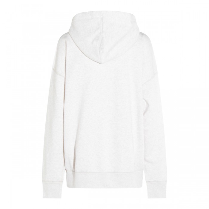 ECRU COTTON SWEATSHIRT 2