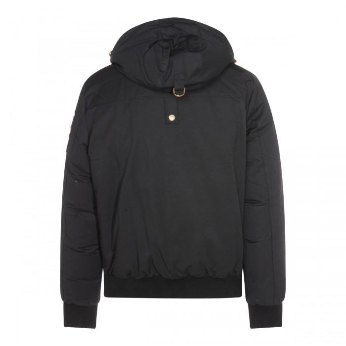 BLACK COTTON CASUAL JACKET 2