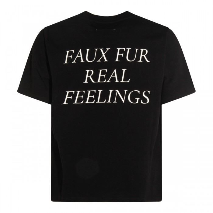 BLACK COTTON T-SHIRT 2