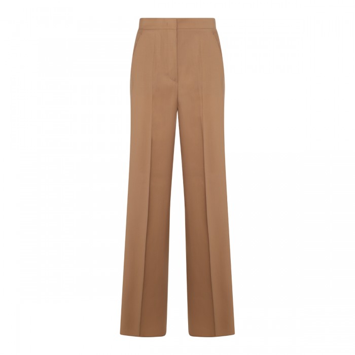 BROWN WOOL PANTS