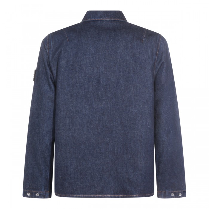 BLUE COTTON DENIM JACKET 2