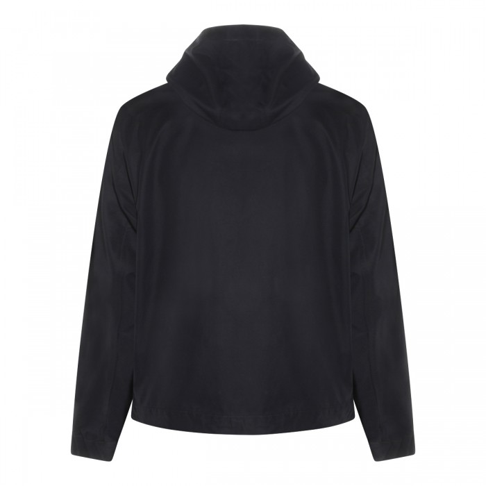 BLACK COTTON CASUAL JACKET 2