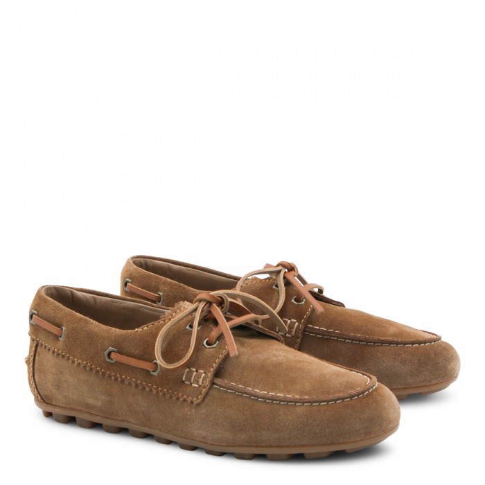 BROWN LEATHER LOAFERS 2