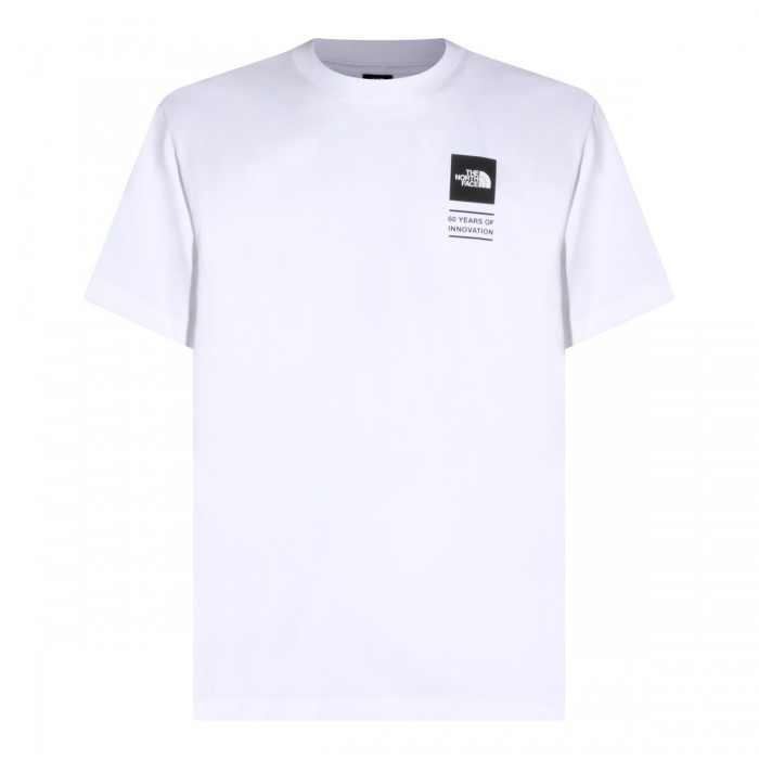 WHITE COTTON T-SHIRT