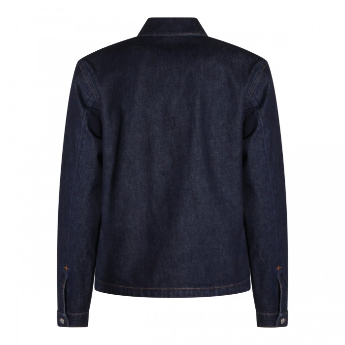 BLUE COTTON DENIM JACKET 2