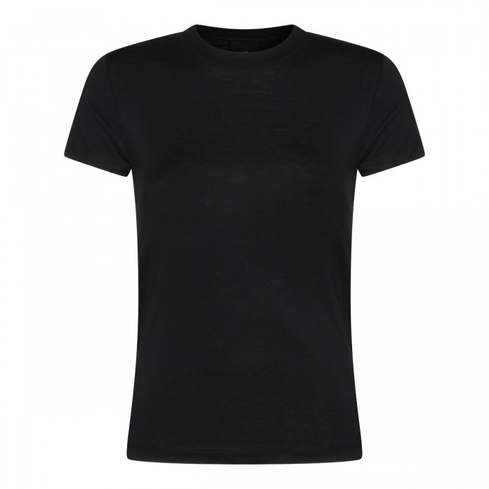BLACK STRETCH T-SHIRT