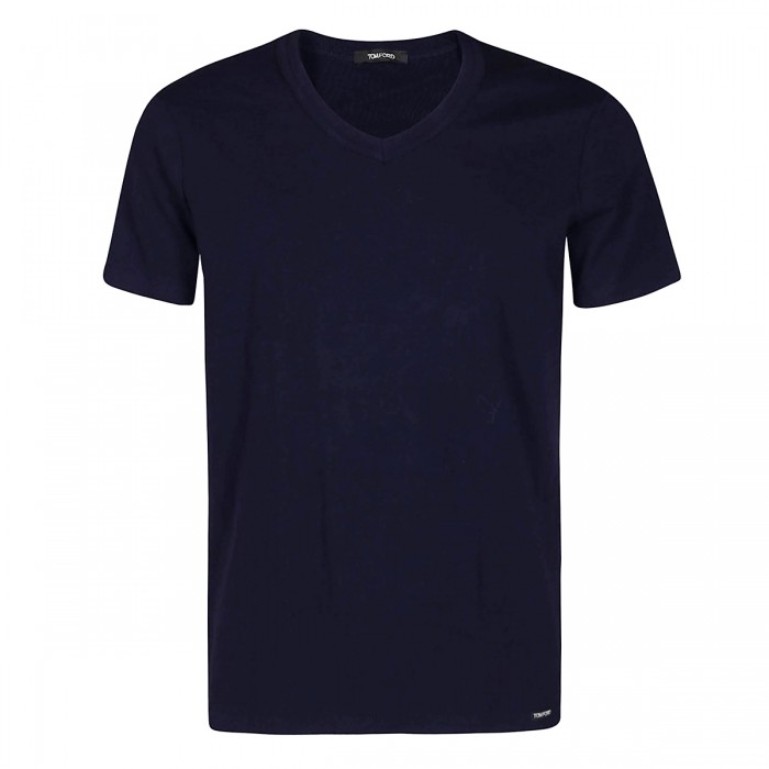 BLUE NAVY COTTON T-SHIRT