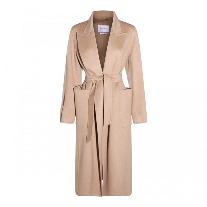 BEIGE MAXI COAT