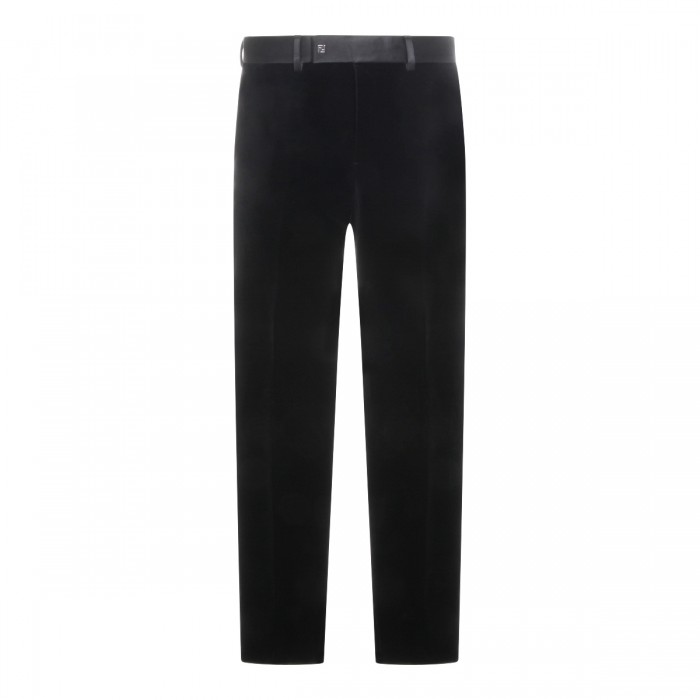 BLACK COTTON PANTS