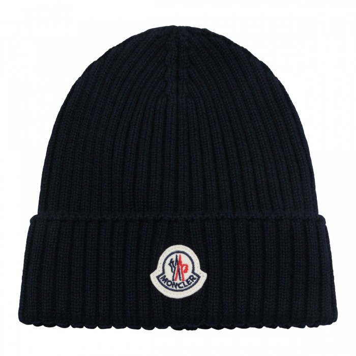 DARK NAVY WOOL HAT