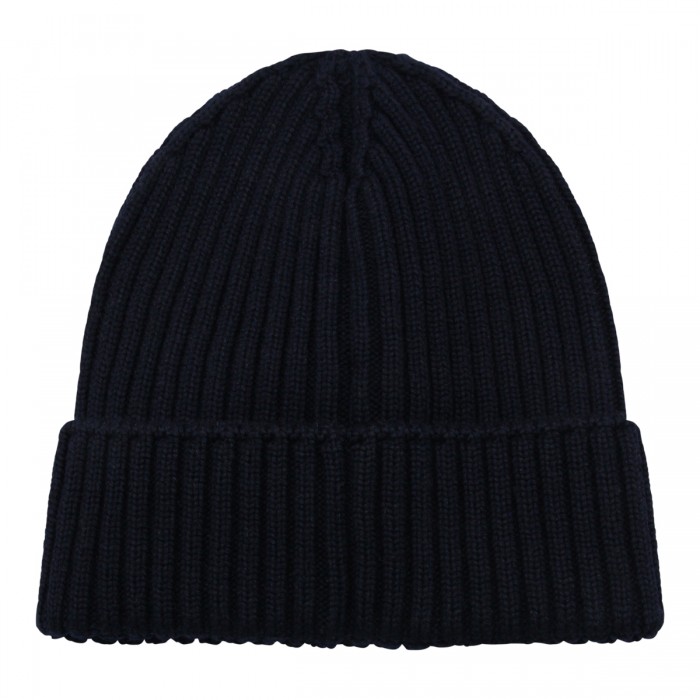 DARK NAVY WOOL HAT 2