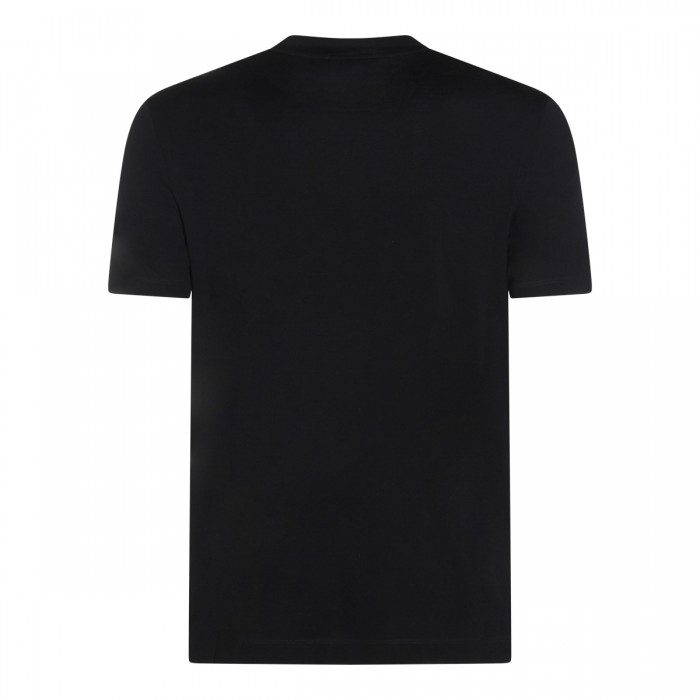 DARK BLUE COTTON T-SHIRT 2