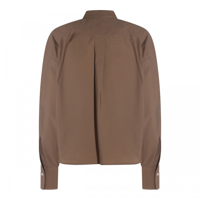 BROWN COTTON SHIRT 2