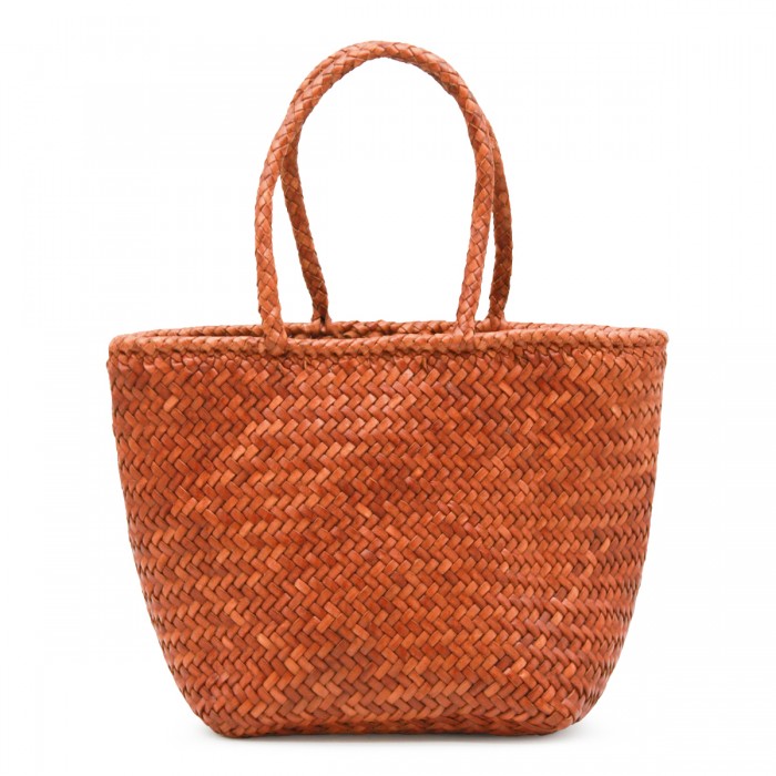 DARK ORANGE LEATHER GRACE...