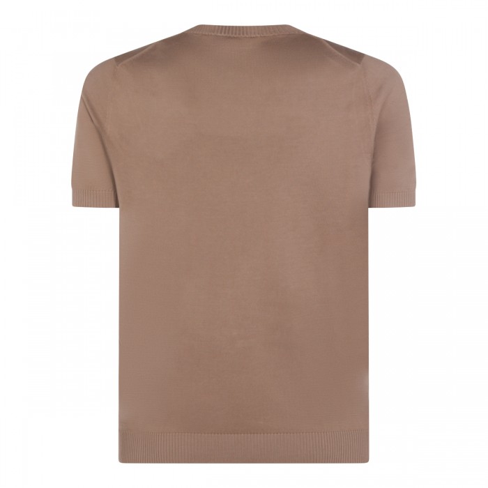 BEIGE COTTON T-SHIRT 2