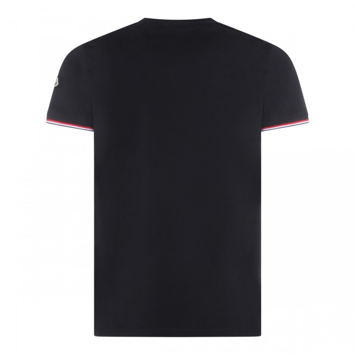 DARK BLUE COTTON T-SHIRT 2