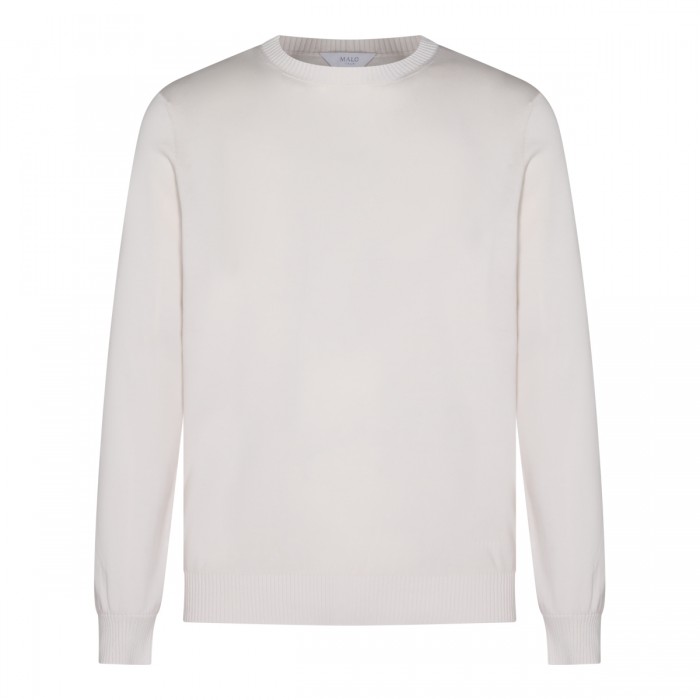 WHITE COTTON KNITWEAR