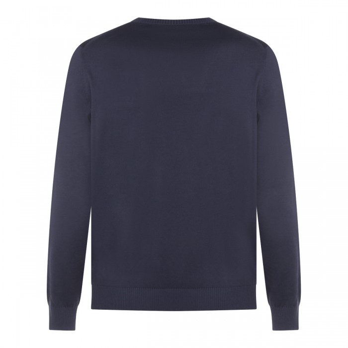 DARK BLUE COTTON KNITWEAR 2