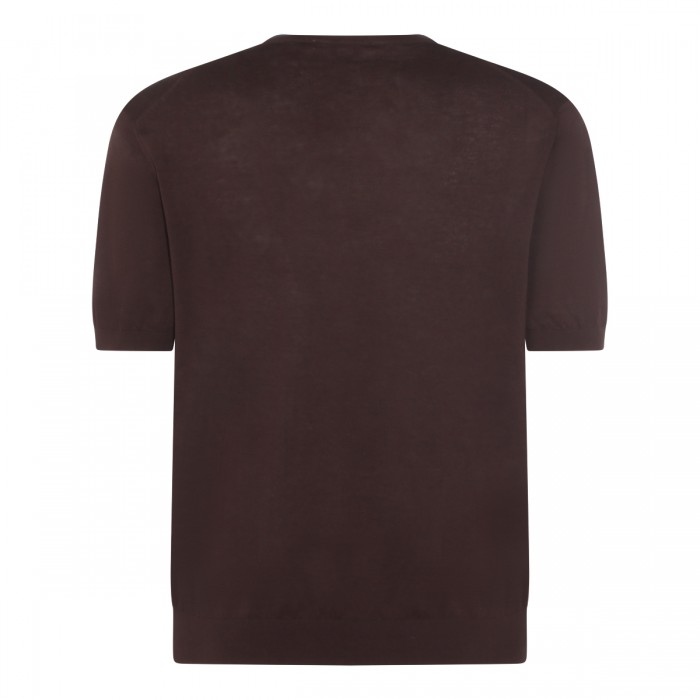 BROWN COTTON T-SHIRT 2